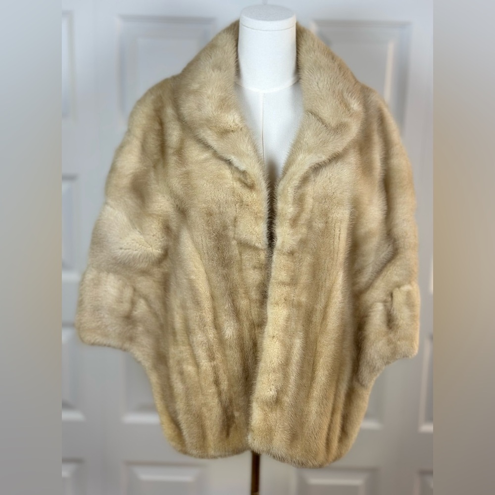 Vintage Fur Capelet
